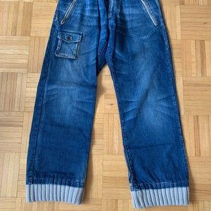 Energie Jeans with Knit Cuffs
